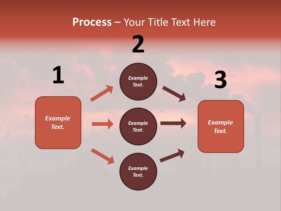 Well Bituminous Rig PowerPoint Template