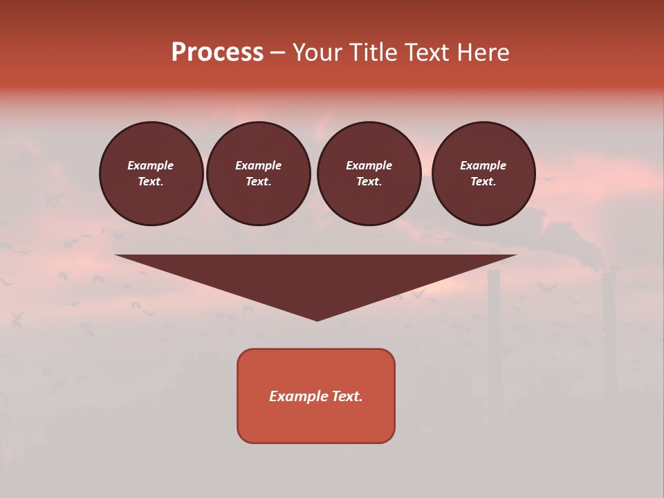 Well Bituminous Rig PowerPoint Template