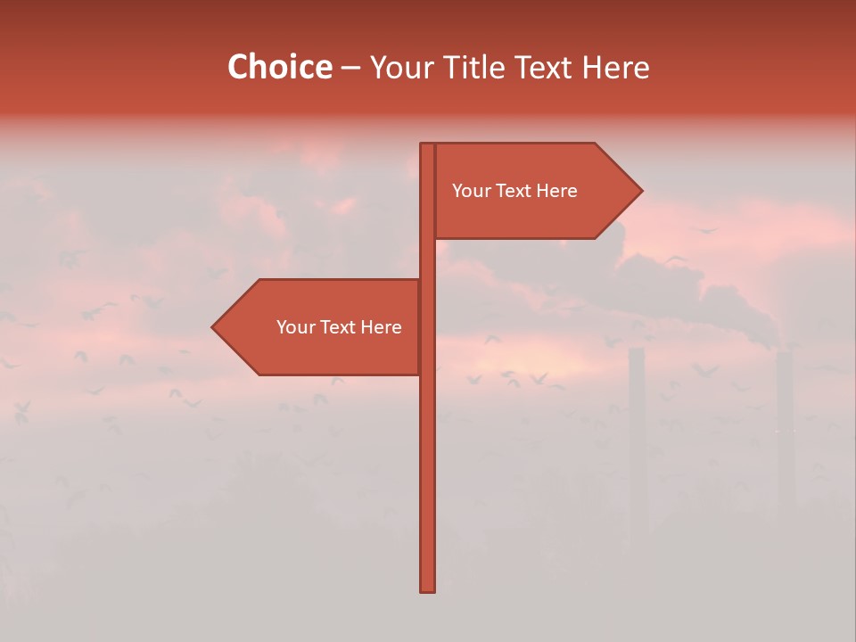 Well Bituminous Rig PowerPoint Template