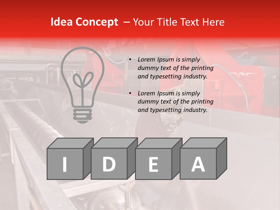 Drink Process Concepts PowerPoint Template