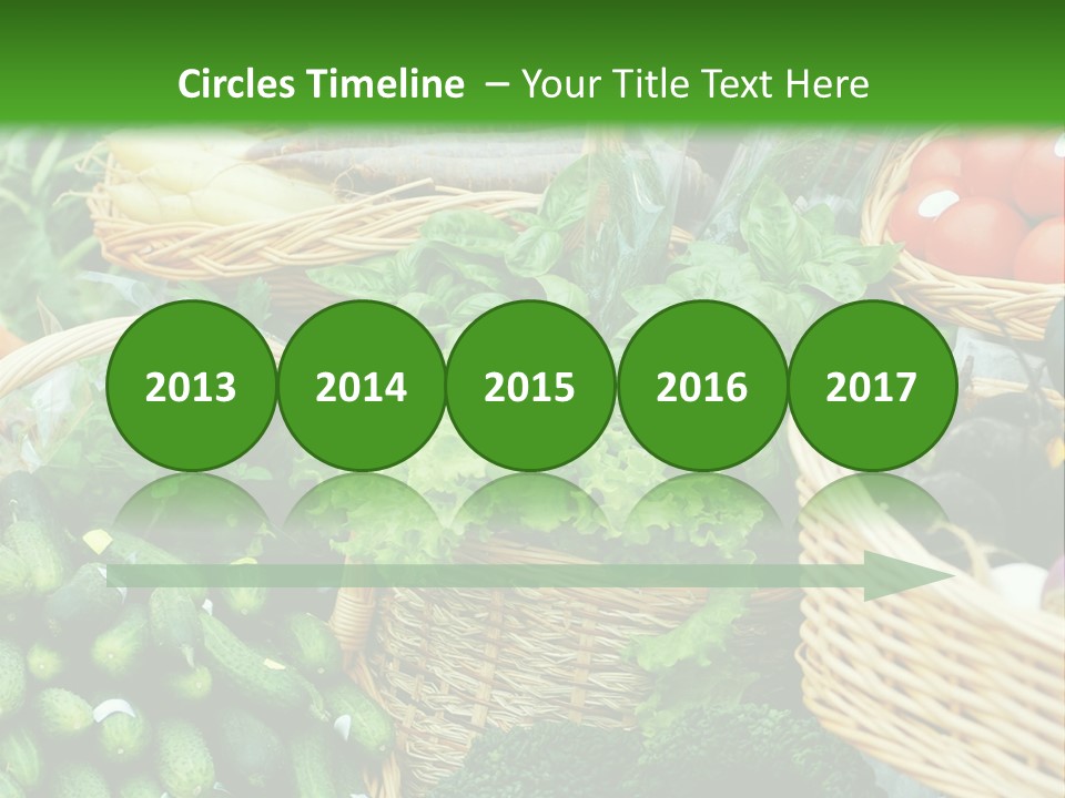 Summer Food Showing PowerPoint Template