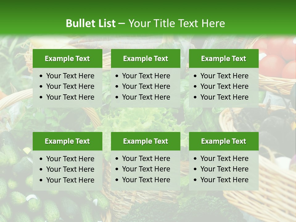 Summer Food Showing PowerPoint Template