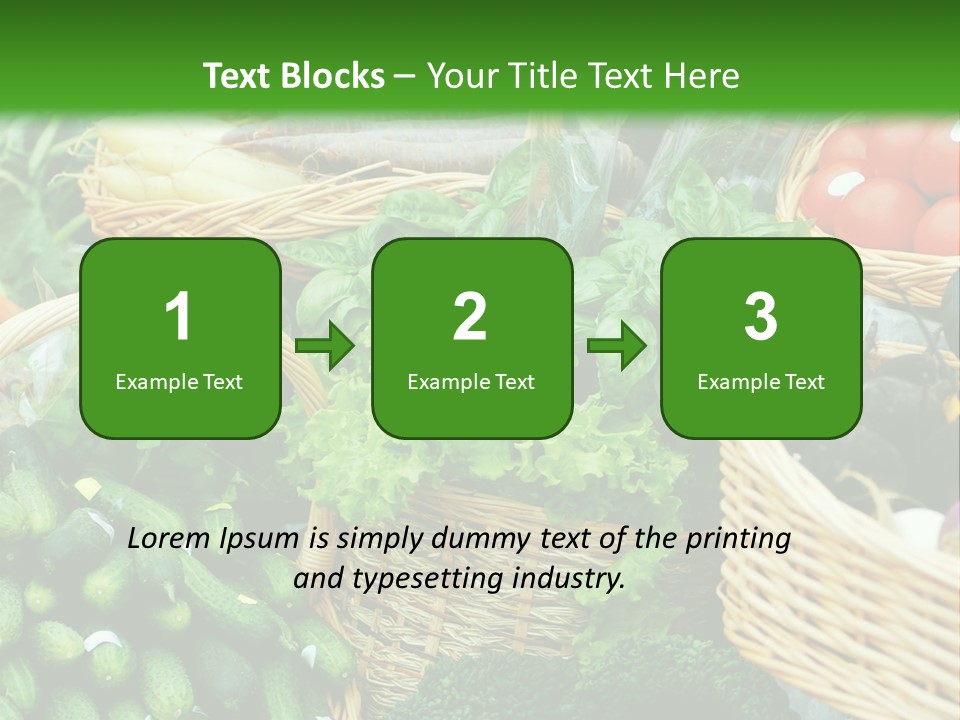 Summer Food Showing PowerPoint Template