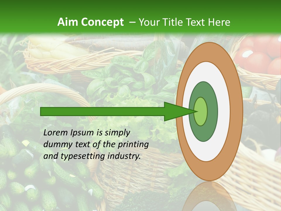 Summer Food Showing PowerPoint Template