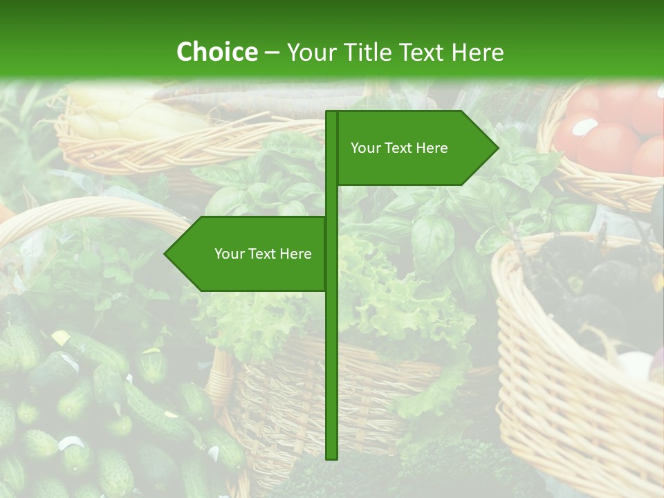 Summer Food Showing PowerPoint Template