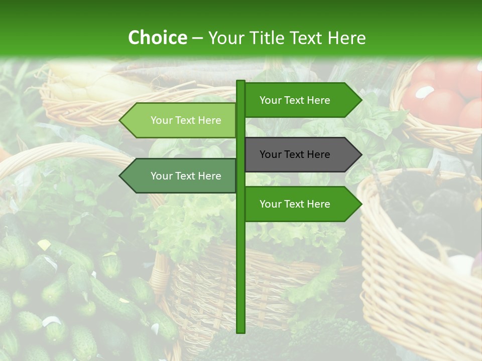 Summer Food Showing PowerPoint Template