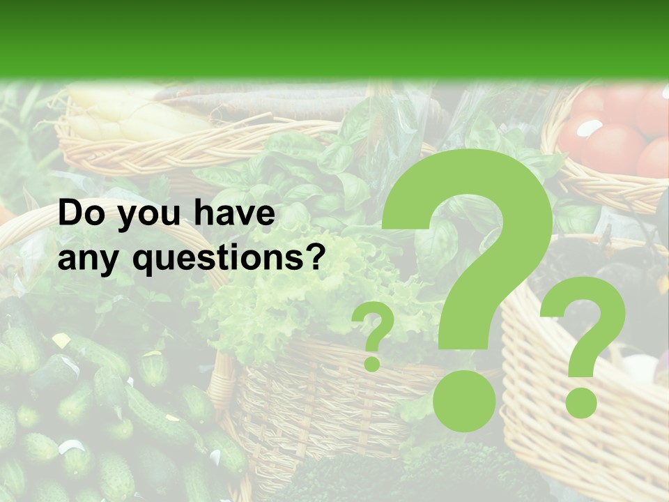 Summer Food Showing PowerPoint Template