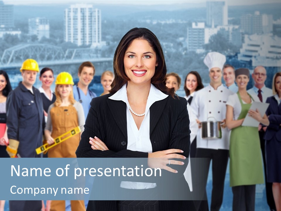 Professional Study Entrepreneur PowerPoint Template