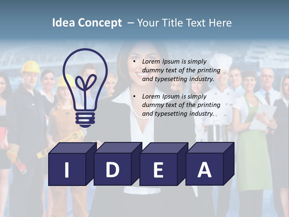 Professional Study Entrepreneur PowerPoint Template