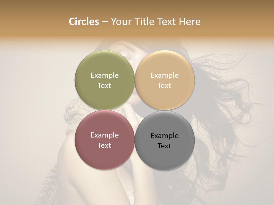 Fashion Forearms Hair PowerPoint Template