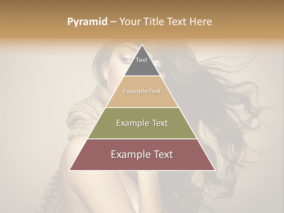 Fashion Forearms Hair PowerPoint Template