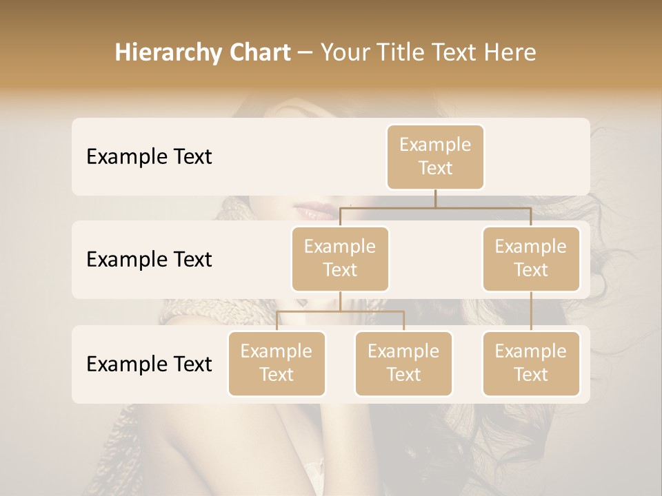 Fashion Forearms Hair PowerPoint Template