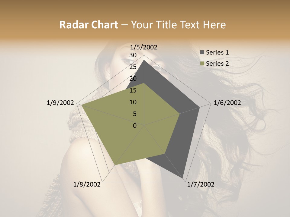 Fashion Forearms Hair PowerPoint Template