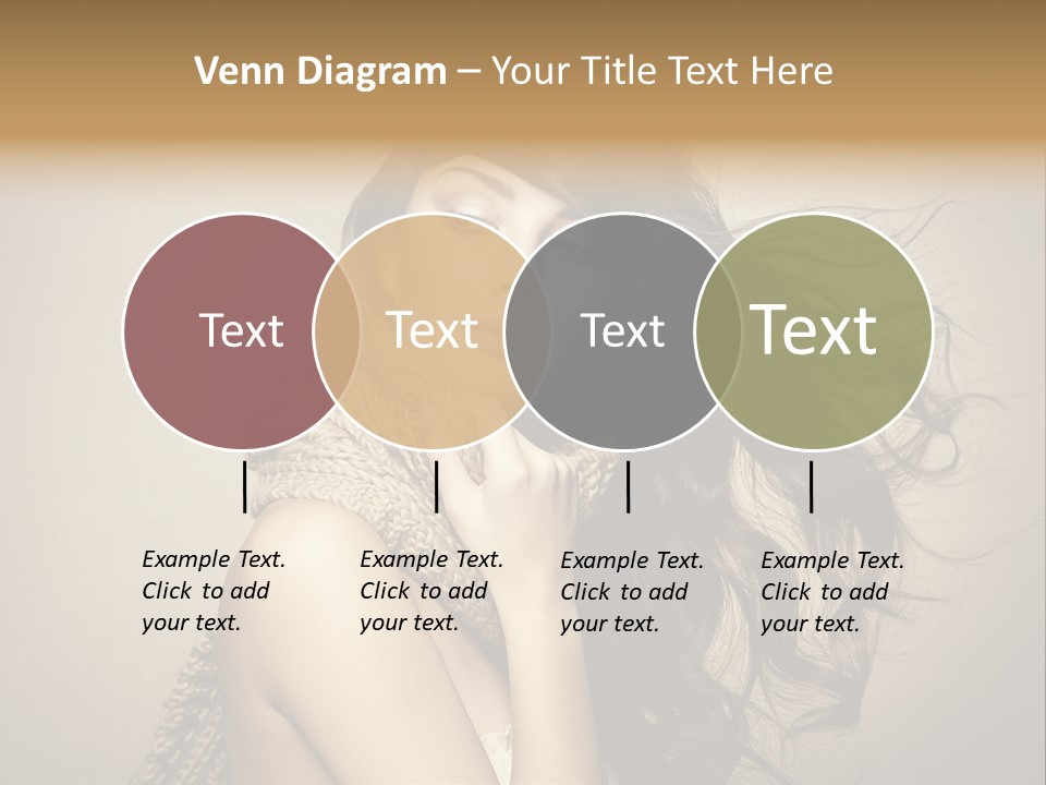 Fashion Forearms Hair PowerPoint Template