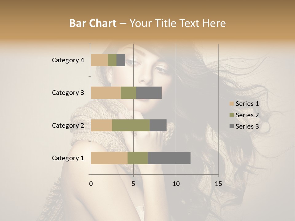 Fashion Forearms Hair PowerPoint Template