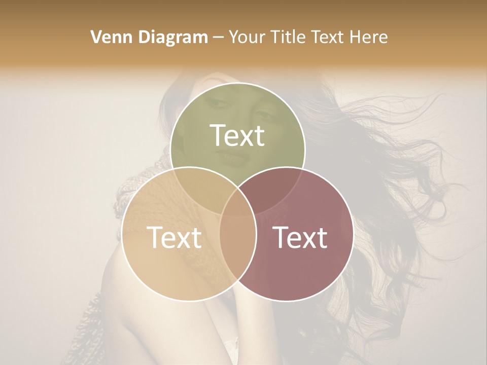 Fashion Forearms Hair PowerPoint Template