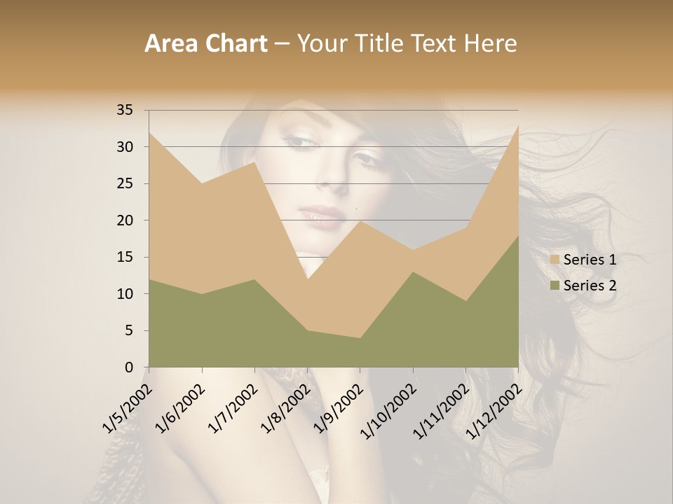 Fashion Forearms Hair PowerPoint Template