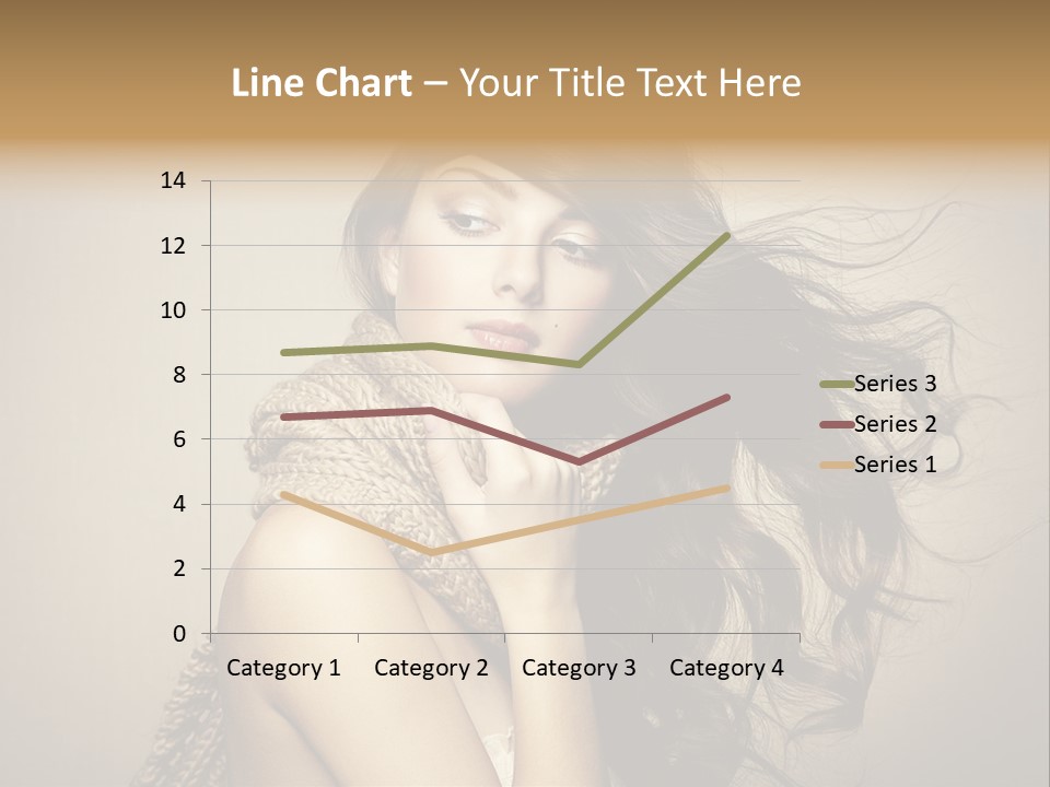 Fashion Forearms Hair PowerPoint Template