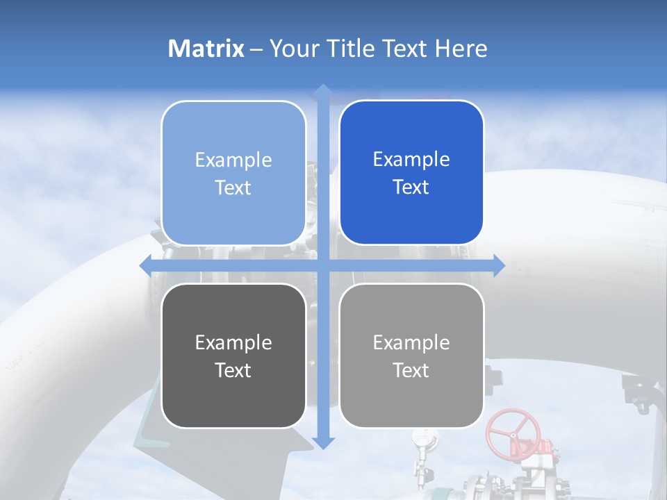 Fuel Abstract Pipeline PowerPoint Template