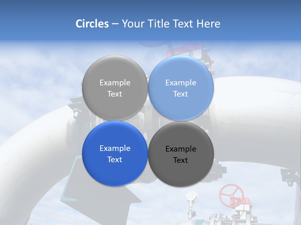 Fuel Abstract Pipeline PowerPoint Template