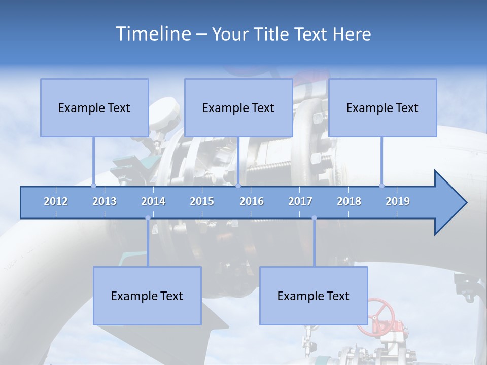 Fuel Abstract Pipeline PowerPoint Template