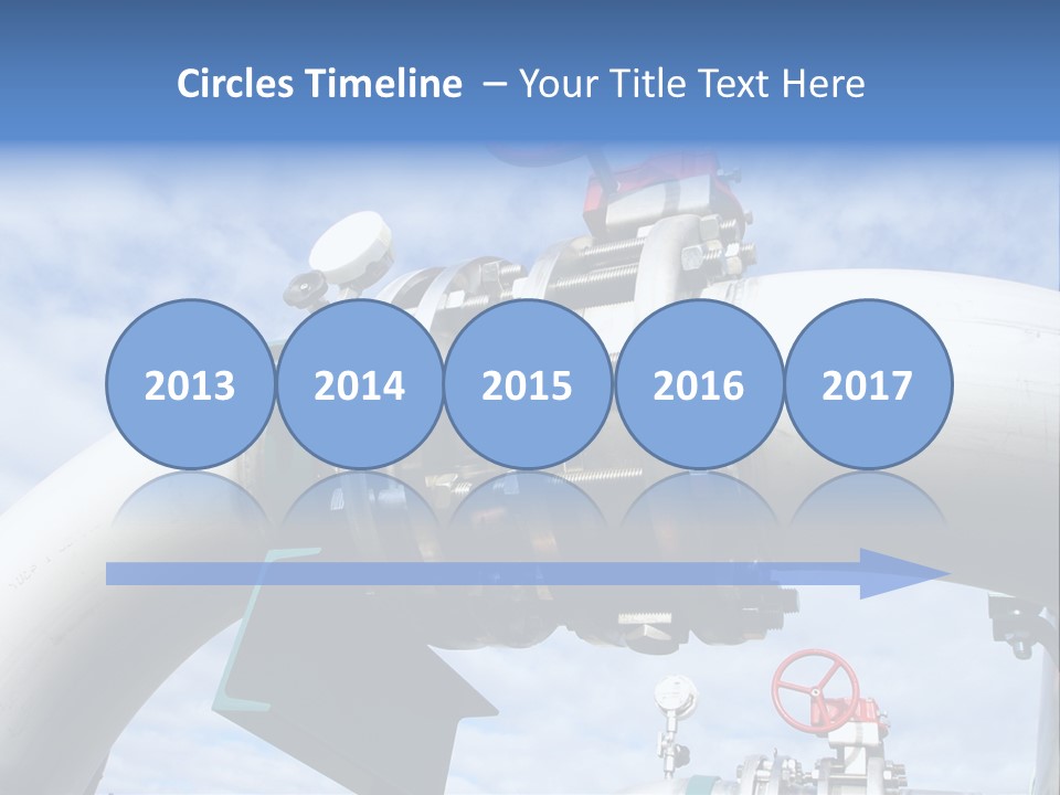 Fuel Abstract Pipeline PowerPoint Template