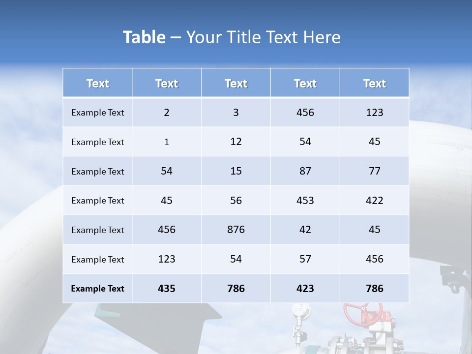 Fuel Abstract Pipeline PowerPoint Template