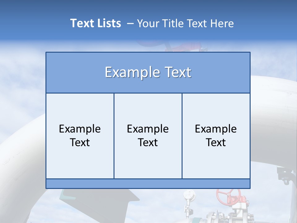 Fuel Abstract Pipeline PowerPoint Template