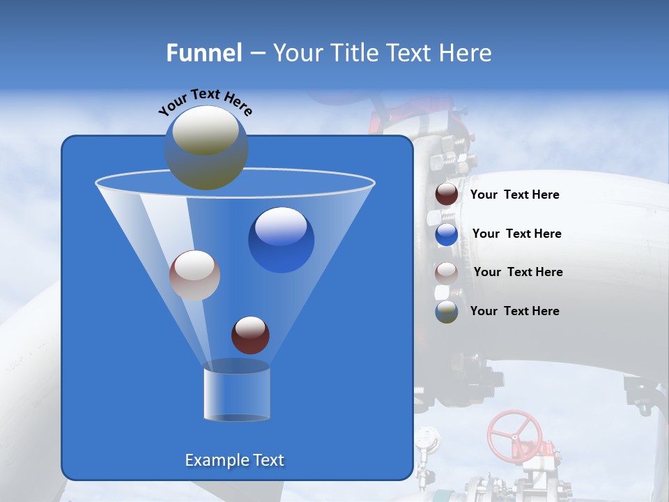 Fuel Abstract Pipeline PowerPoint Template