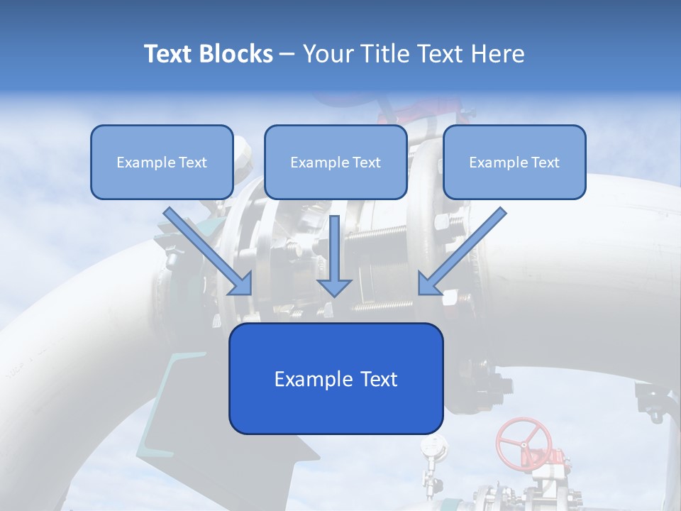 Fuel Abstract Pipeline PowerPoint Template