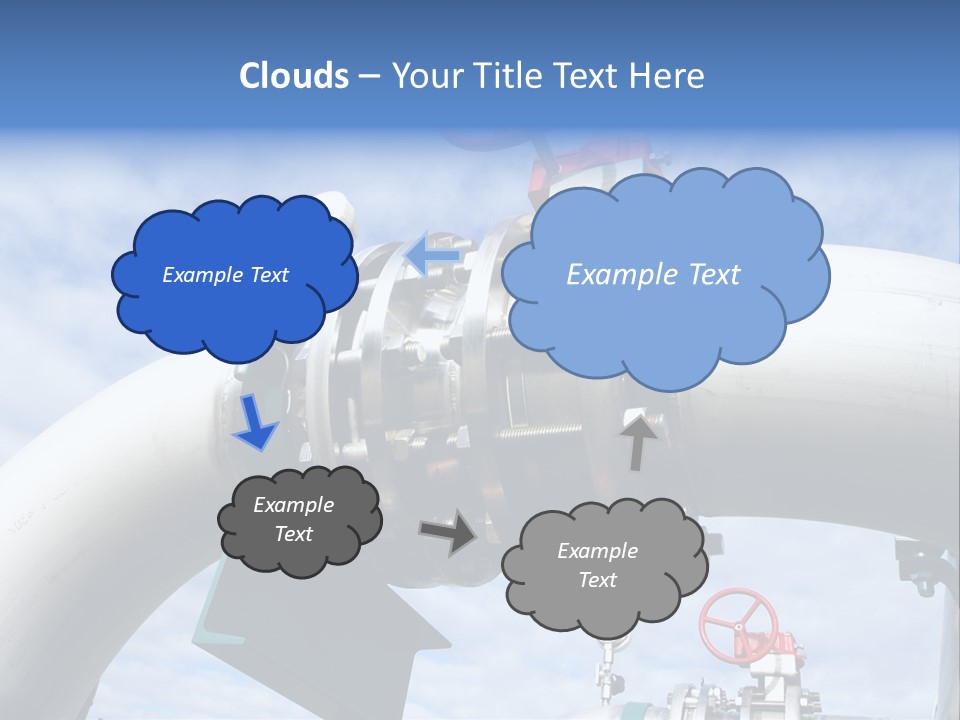 Fuel Abstract Pipeline PowerPoint Template