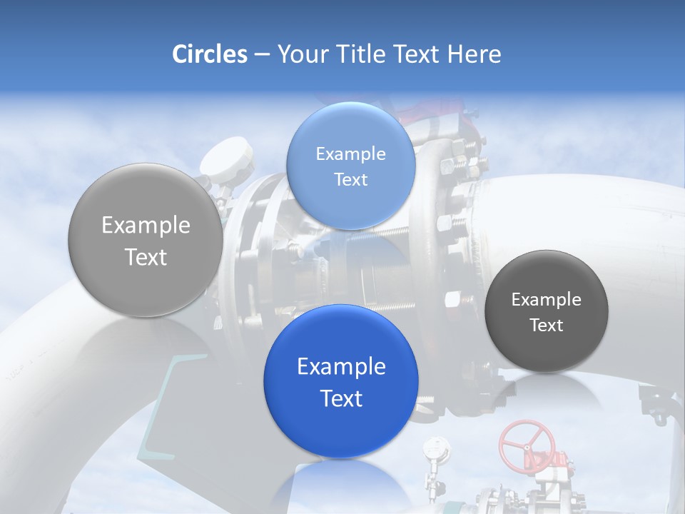 Fuel Abstract Pipeline PowerPoint Template