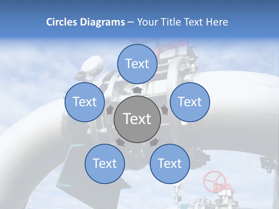 Fuel Abstract Pipeline PowerPoint Template