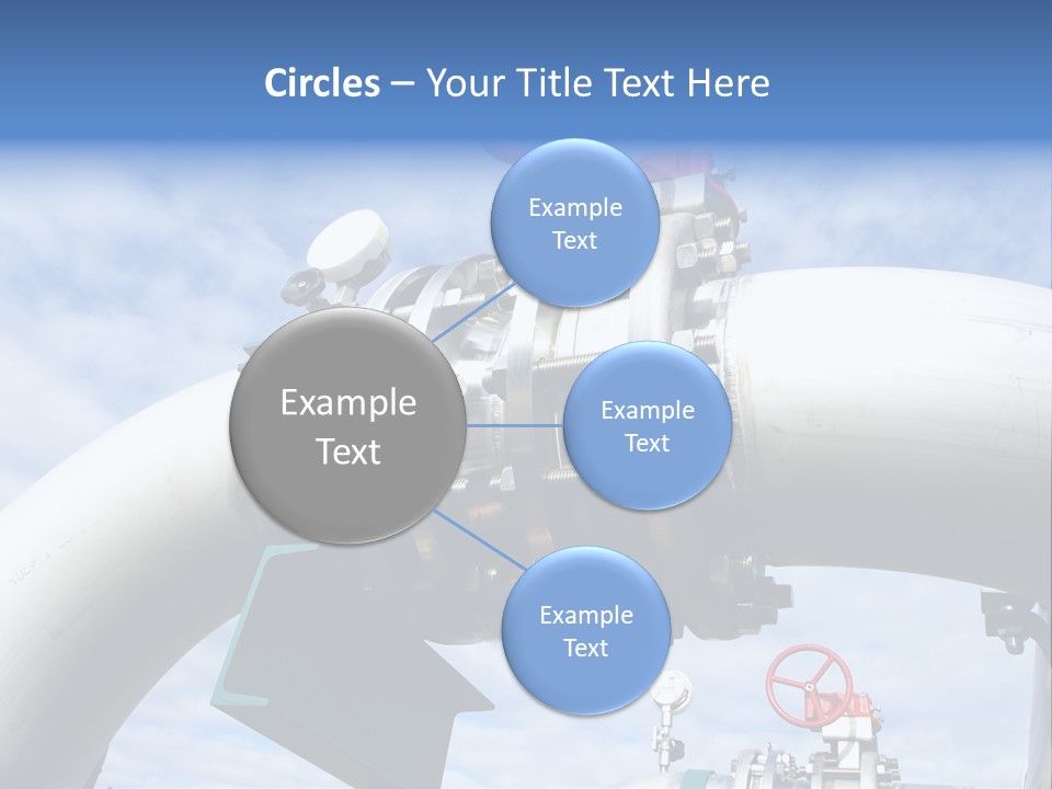 Fuel Abstract Pipeline PowerPoint Template