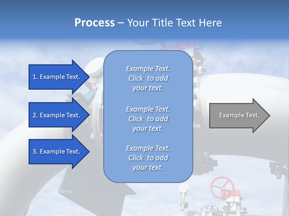 Fuel Abstract Pipeline PowerPoint Template