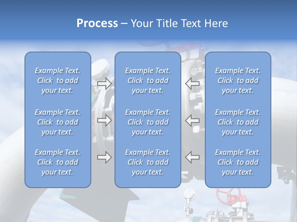 Fuel Abstract Pipeline PowerPoint Template