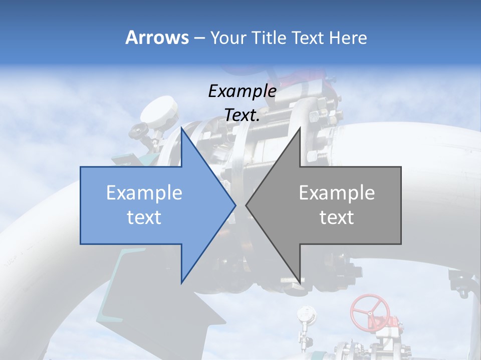Fuel Abstract Pipeline PowerPoint Template