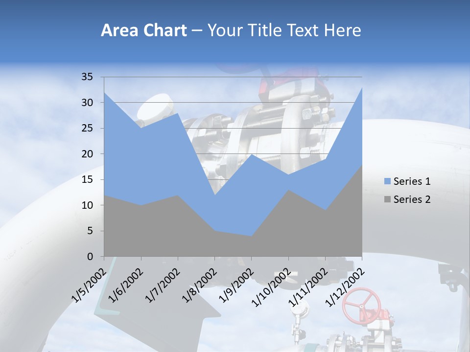 Fuel Abstract Pipeline PowerPoint Template