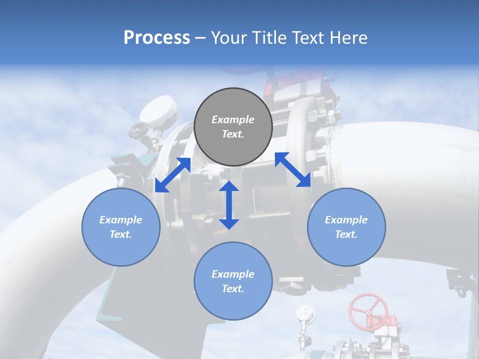 Fuel Abstract Pipeline PowerPoint Template