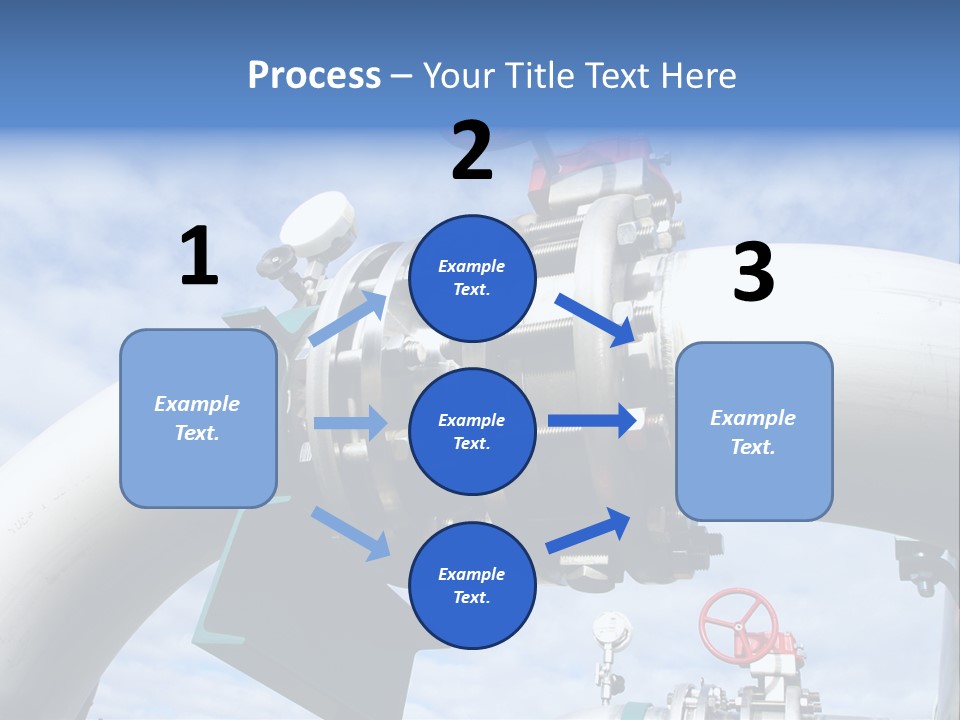 Fuel Abstract Pipeline PowerPoint Template