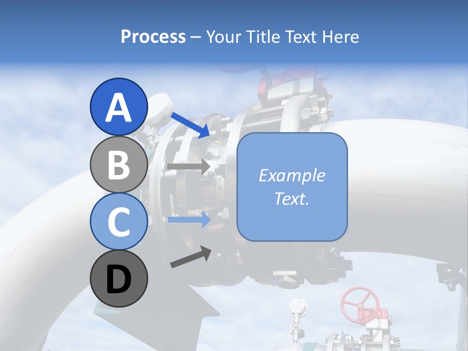 Fuel Abstract Pipeline PowerPoint Template