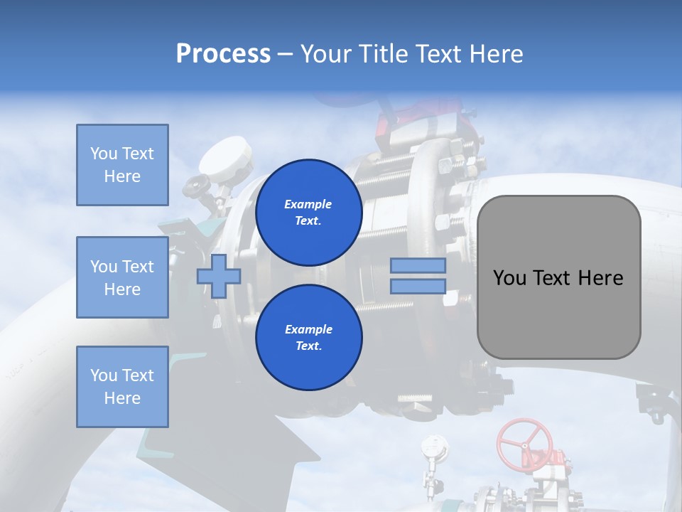 Fuel Abstract Pipeline PowerPoint Template