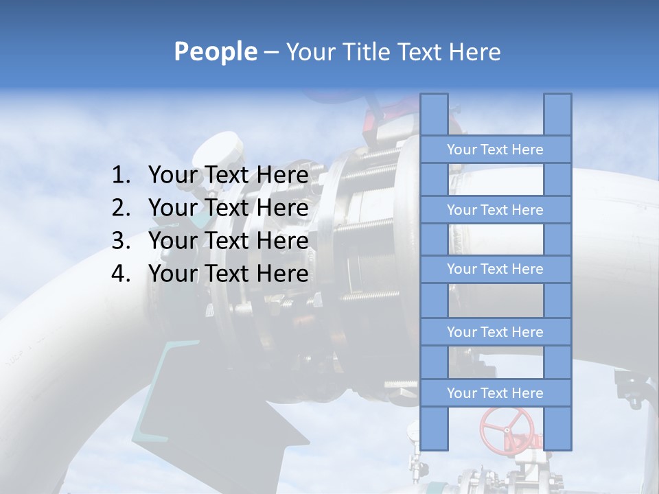 Fuel Abstract Pipeline PowerPoint Template