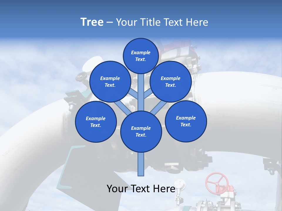 Fuel Abstract Pipeline PowerPoint Template