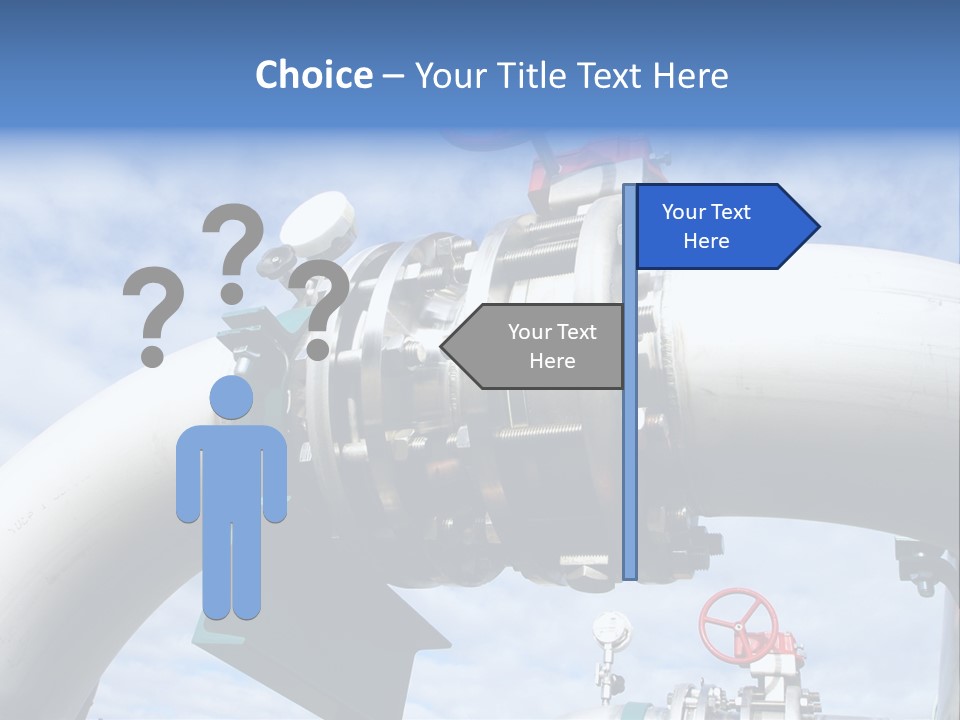 Fuel Abstract Pipeline PowerPoint Template