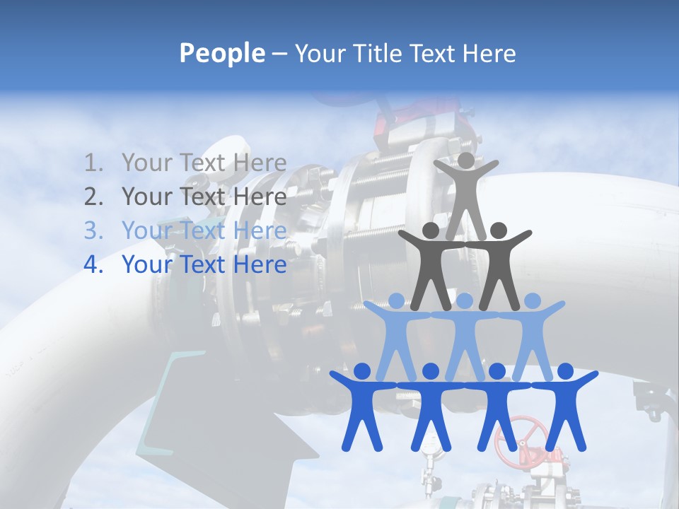 Fuel Abstract Pipeline PowerPoint Template