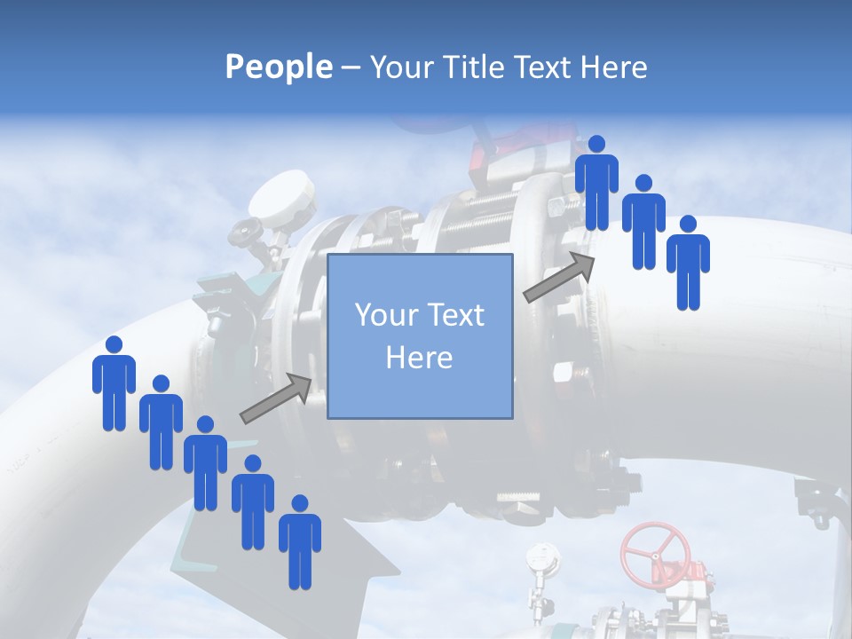 Fuel Abstract Pipeline PowerPoint Template