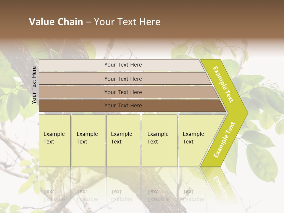 Cover Leaf Flora PowerPoint Template
