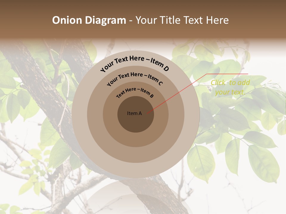 Cover Leaf Flora PowerPoint Template