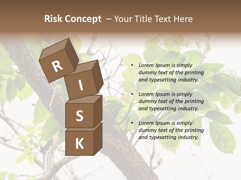 Cover Leaf Flora PowerPoint Template